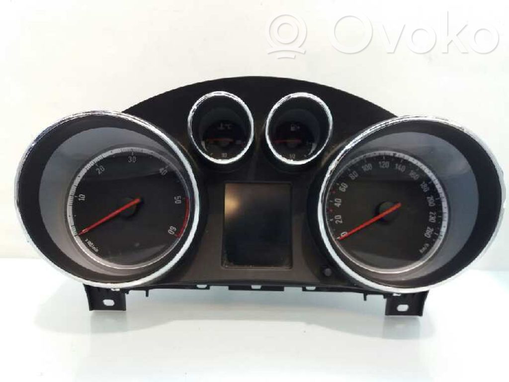Opel Insignia A Geschwindigkeitsmesser Cockpit 