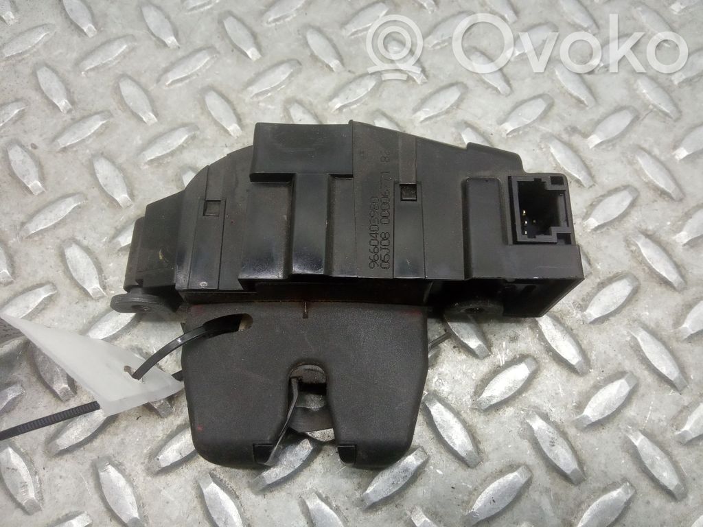 Peugeot 308 Tailgate lock latch 