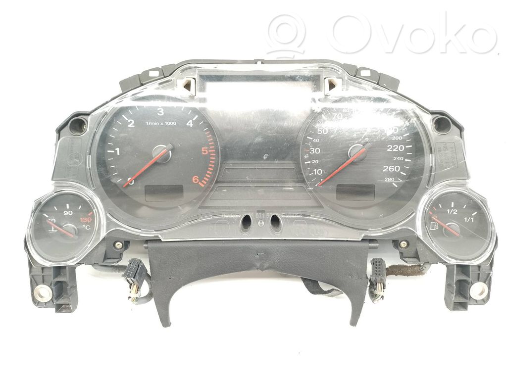 Audi A8 S8 D3 4E Speedometer (instrument cluster) 
