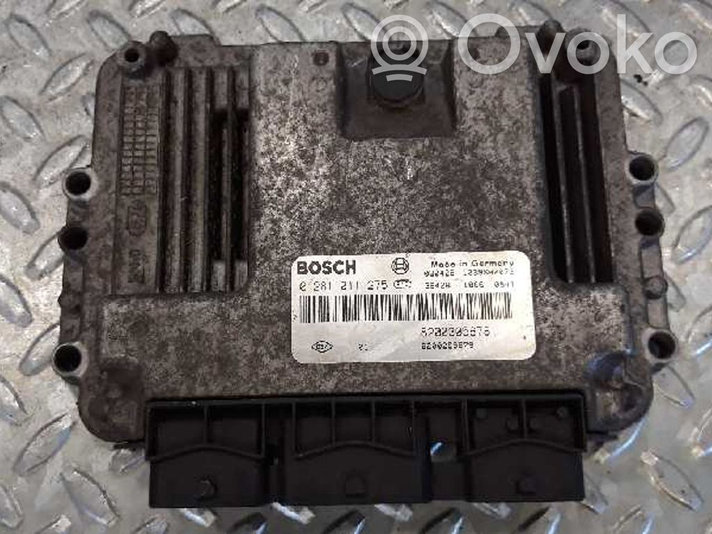 Renault Megane II Unidad de control/módulo del bloqueo de puertas 