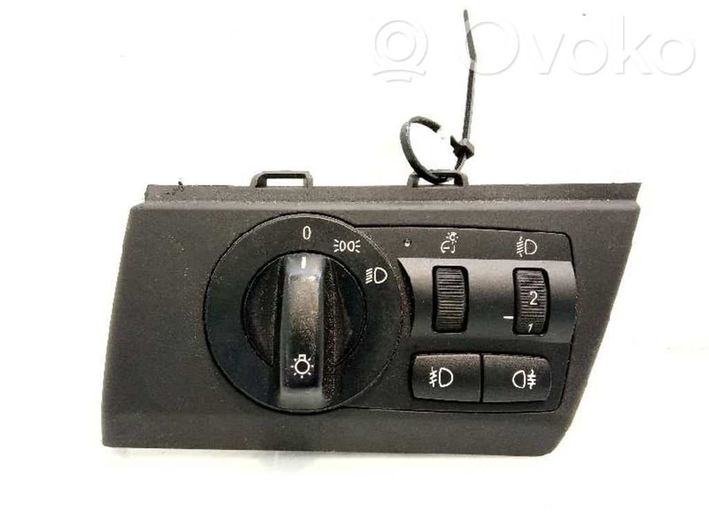 BMW X3 E83 Interruptor de control del panel de luces 