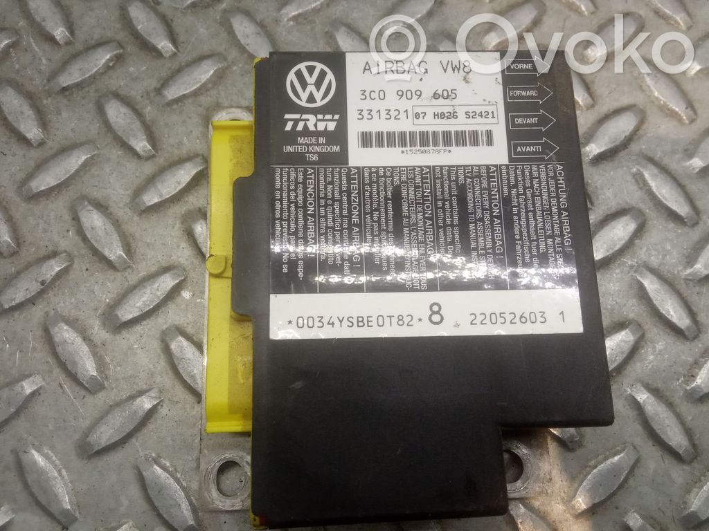 Seat Leon (1M) Unitate/modul de comandă airbaguri 