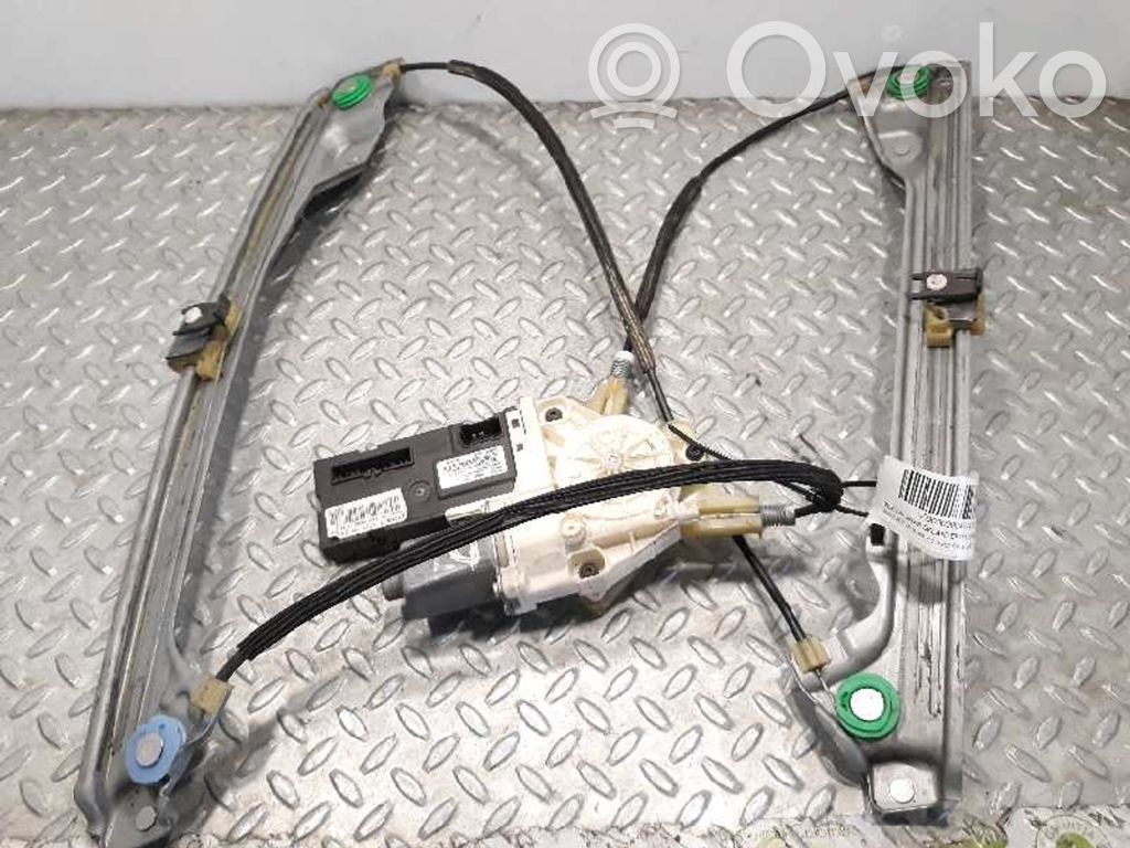 Renault Laguna III Regulador manual de la ventanilla delantera 