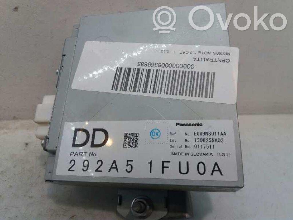Unidad de control/módulo del motor   292A51FU0A,130825NA03