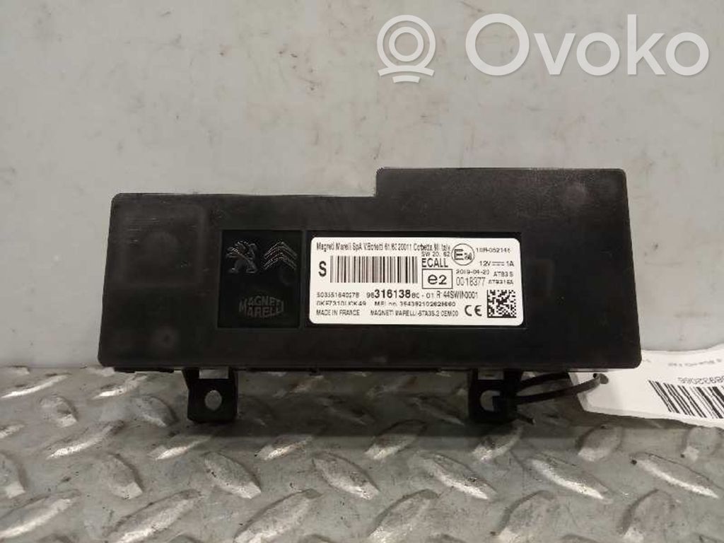 Unidad de control/módulo del motor   9831613880