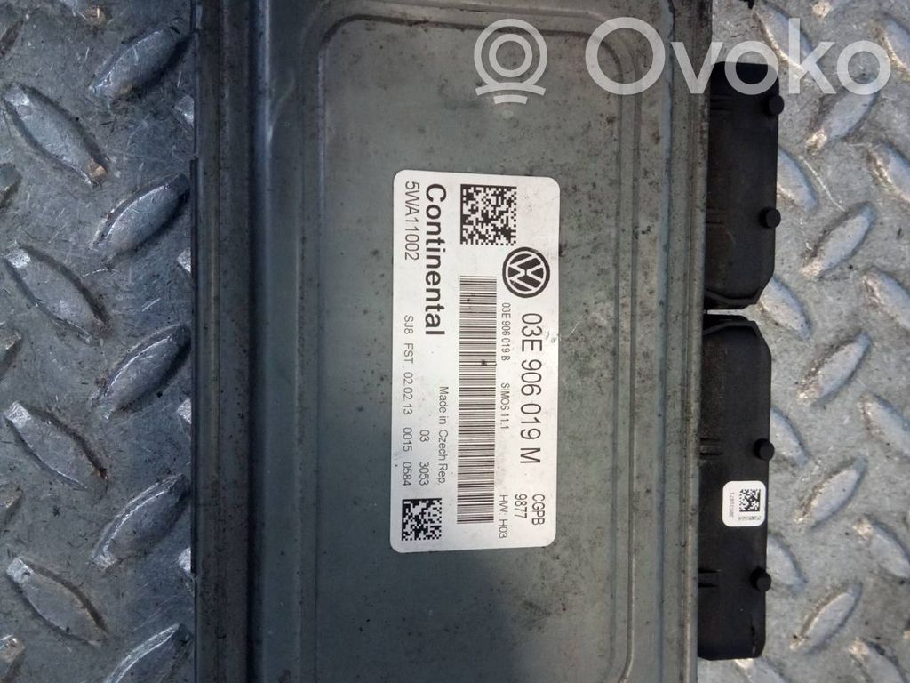Volkswagen Polo V 6R Centralina/modulo chiusura centralizzata portiere 