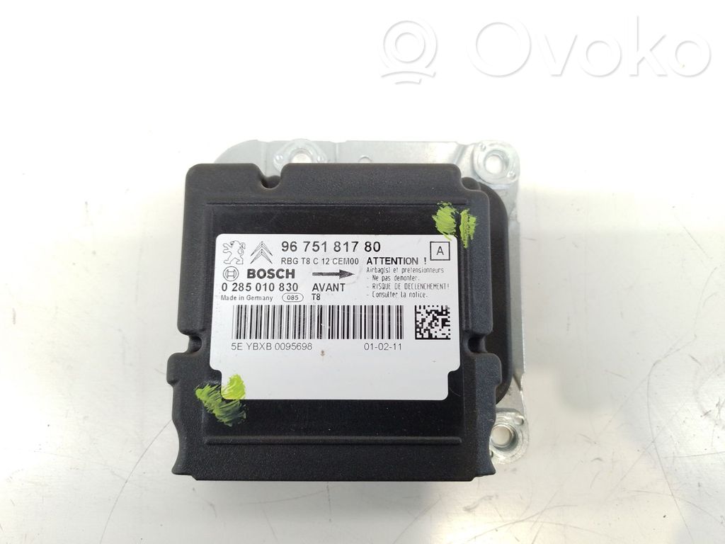Peugeot 5008 Module de contrôle airbag 