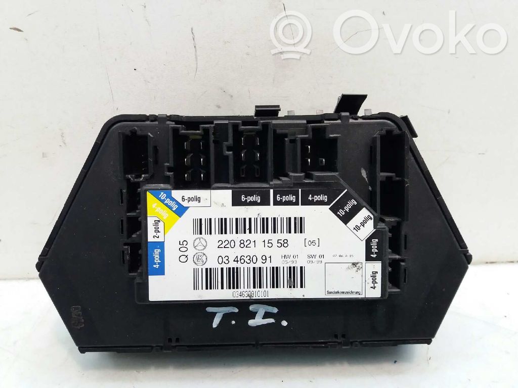 Mercedes-Benz Sprinter W901 W902 W903 W904 Unitate/modul de control motor 