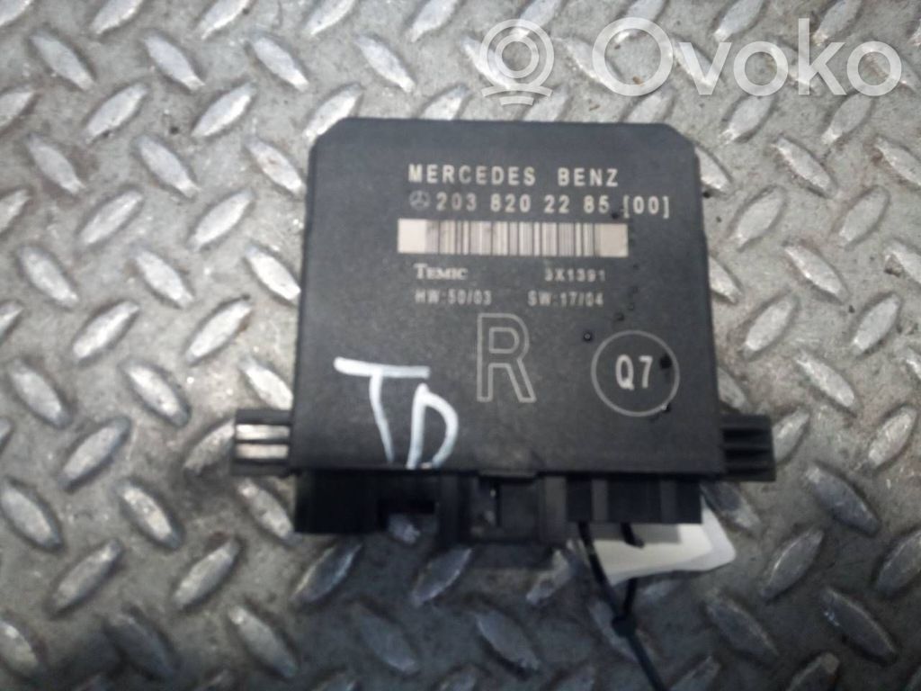 Mercedes-Benz C W203 Unidad de control/módulo del motor 