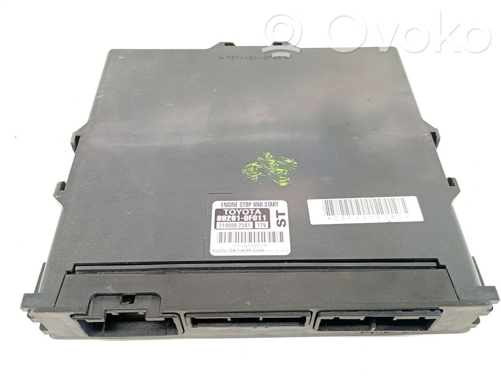 Toyota Verso Engine control unit/module 