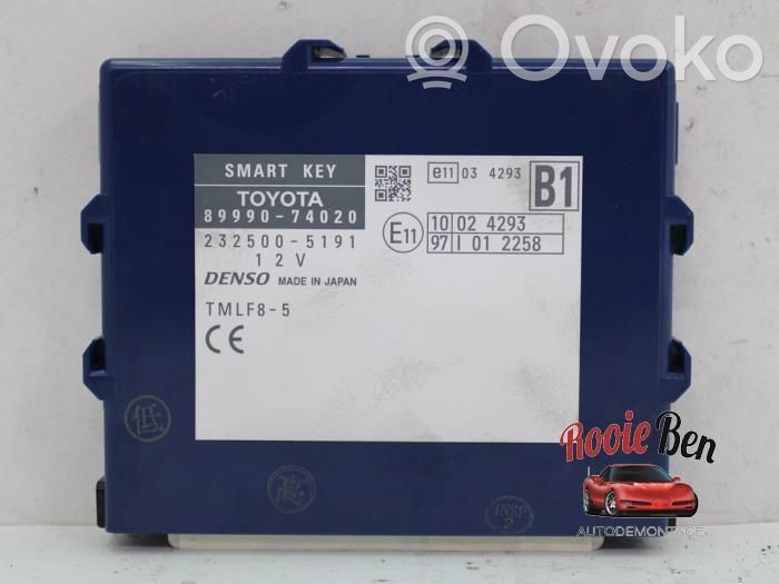 Toyota iQ Door central lock control unit/module 