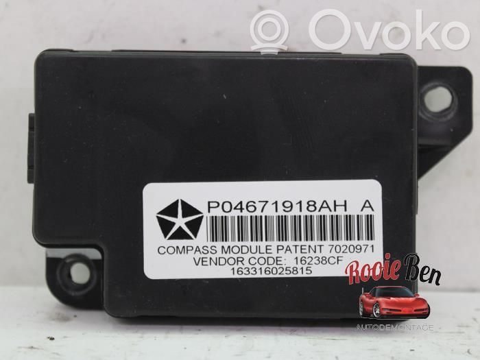 Jeep Compass Module unité de contrôle d'antenne 