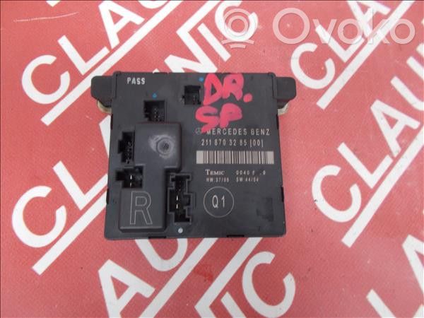 Mercedes-Benz E W211 Unidad de control/módulo ECU del motor