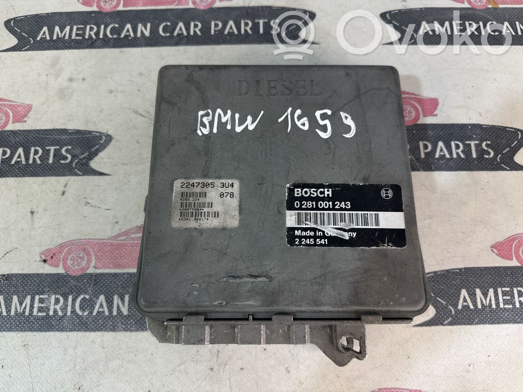 Engine control unit/module   0281001243,2245541,2247305