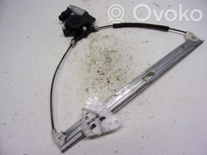 Front door window regulator with motor