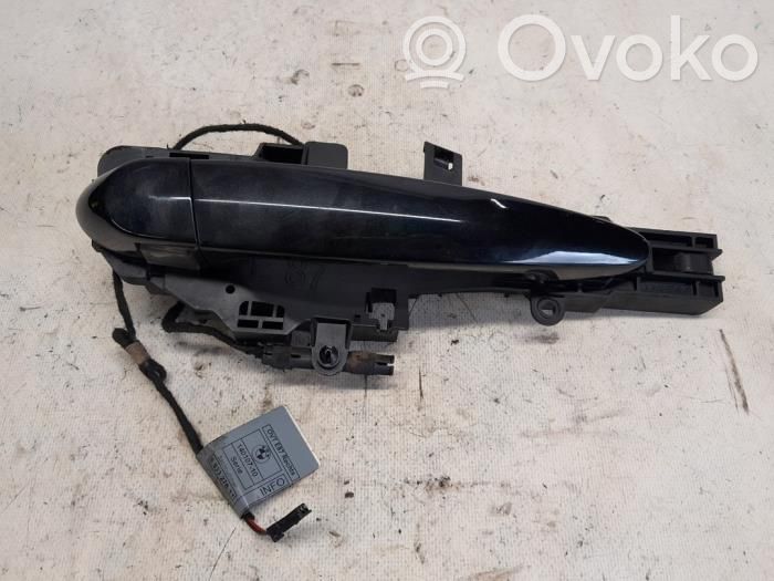 Rear door exterior handle