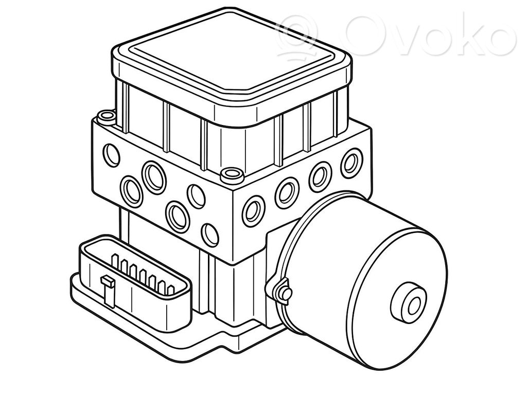 Audi A2 ABS bloks 