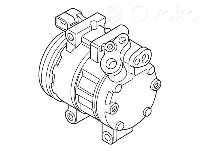 Air conditioning (A/C) compressor (pump)