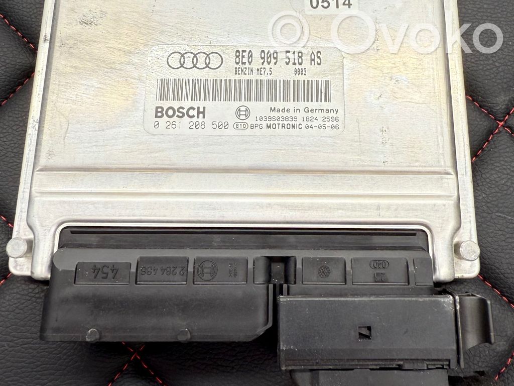 Audi A4 S4 B7 8E 8H Sterownik / Moduł ECU 