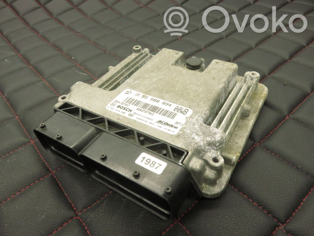 Engine control unit/module   55588894,55579447,0281019086
