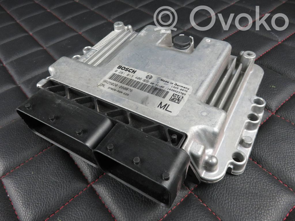 Engine control unit/module   0281013406,1039S23789,37820RSRE25