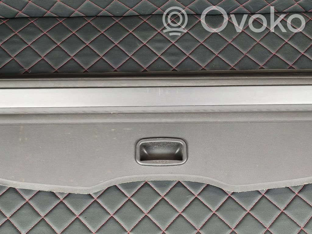 Parcel shelf load cover