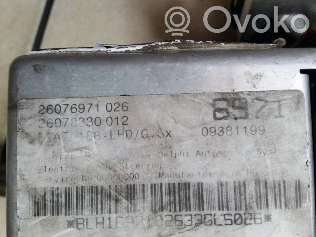 Fiat Punto (188) Power steering control unit/module 