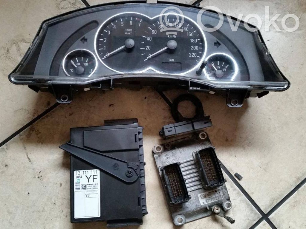Opel Meriva A Unitate/modul de control motor 