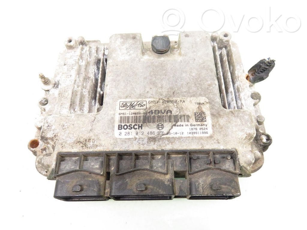 Motorsteuergerät/-modul   0281012486,6M5112A650MA
