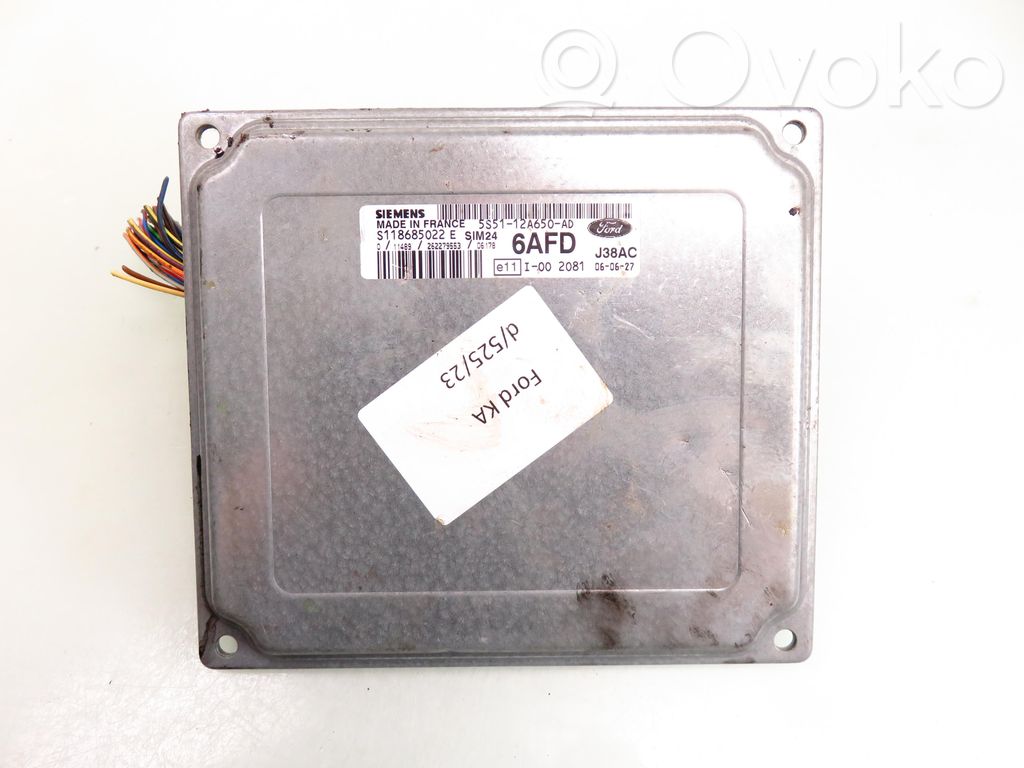 Ford Ka Engine control unit/module 