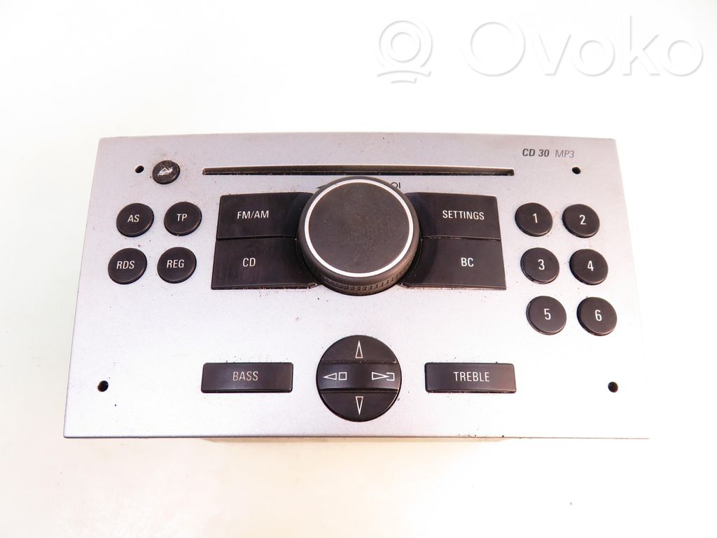 Opel Meriva A Unidad delantera de radio/CD/DVD/GPS 