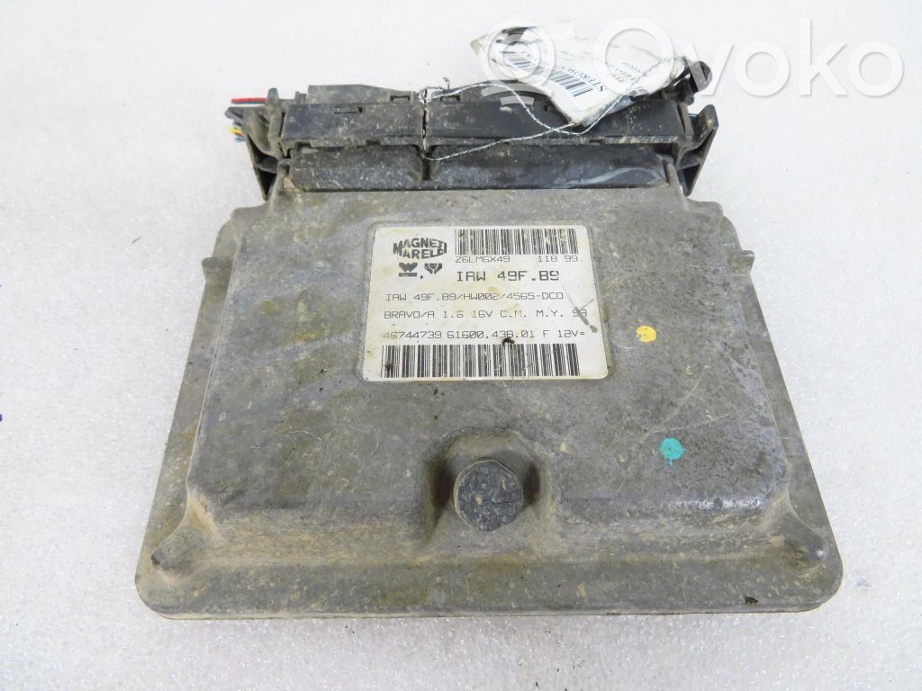 Engine control unit/module   46744739,IAW49FB9,6160043801,46744739,6160043801,IAW49FB9