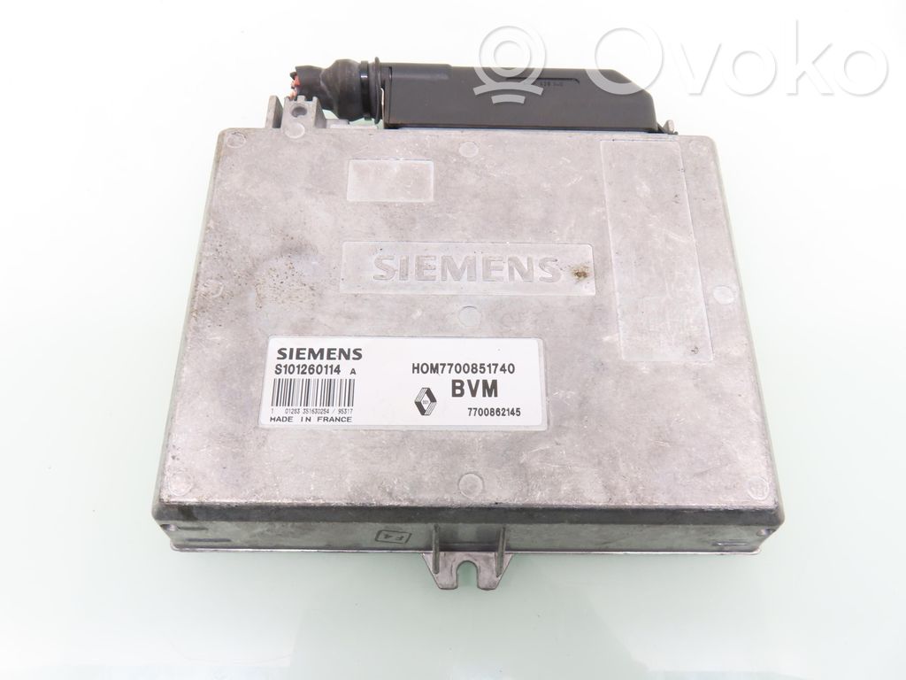 Engine control unit/module   HOM7700851740,S101260114A,HOM7700851740,S101260114A