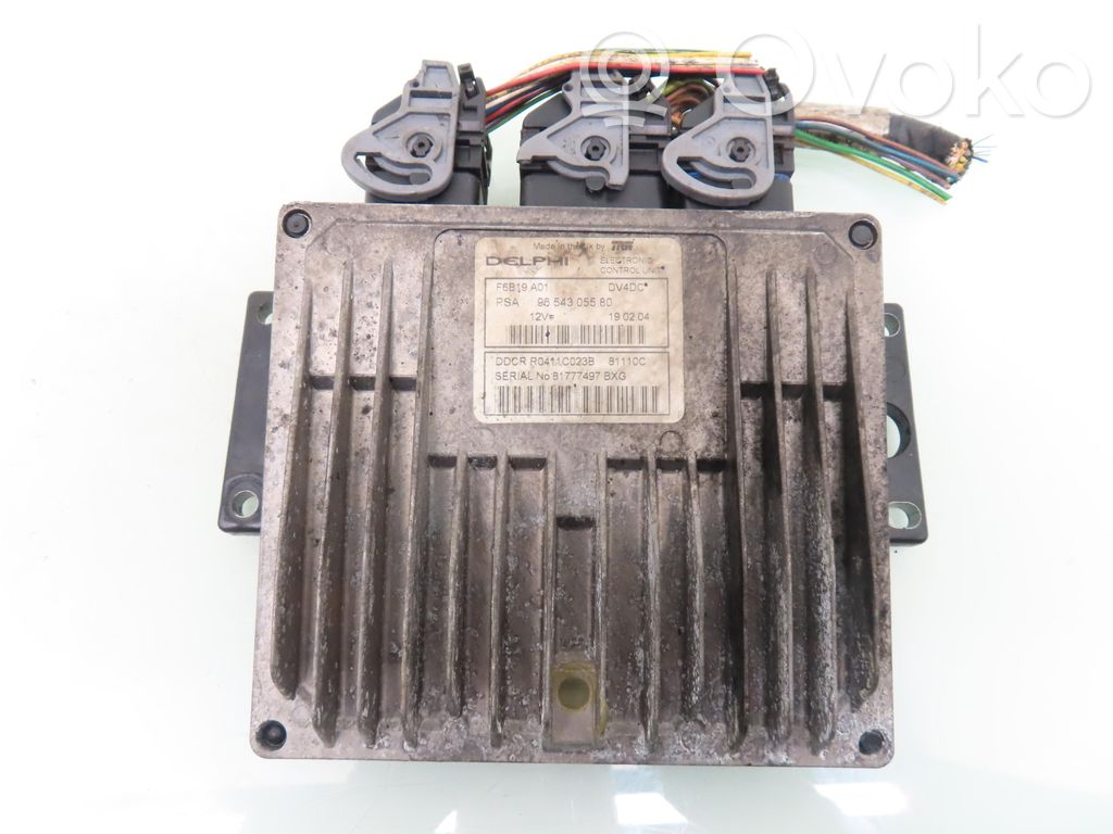 Citroen C3 Engine control unit/module 