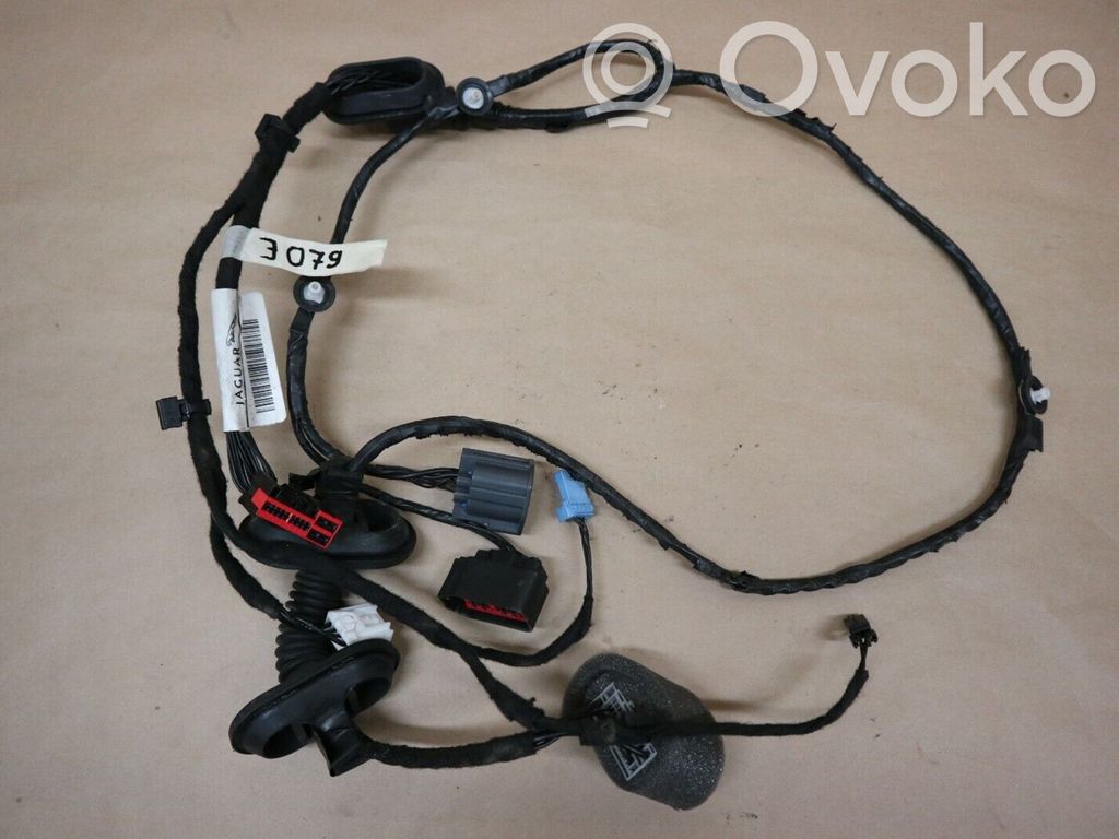 Jaguar XF X250 Cableado de puerta trasera 