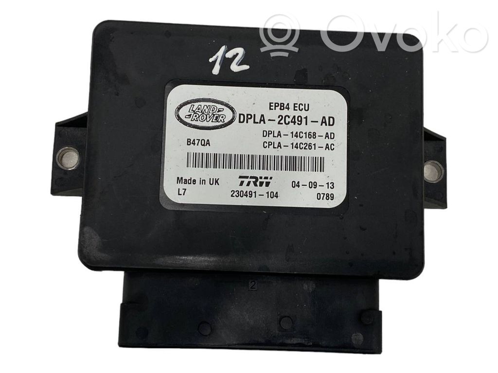 Land Rover Range Rover L405 Moduł / Sterownik hamulca ręcznego 
