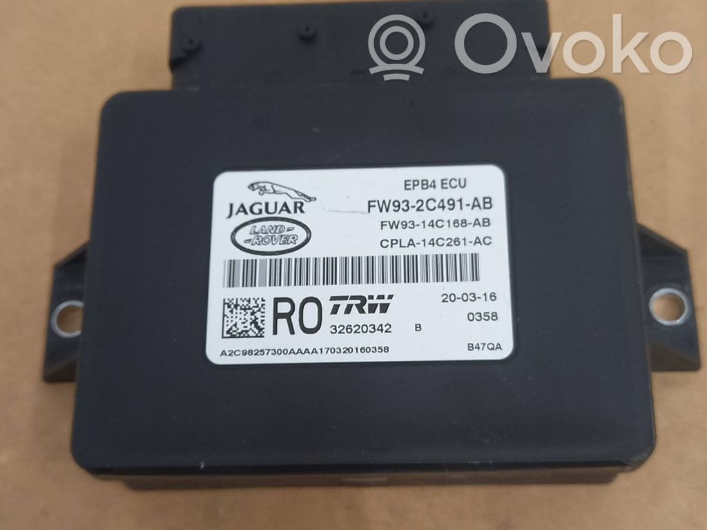 Land Rover Range Rover L405 Moduł / Sterownik hamulca ręcznego 