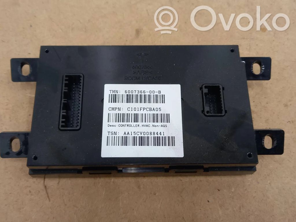 Climate control unit   C101FPCBA05,AA15CV0088441,600736600B
