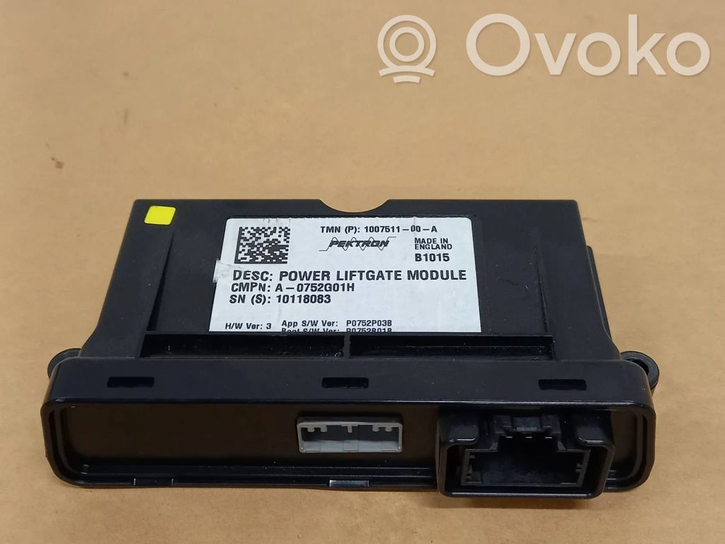 Tesla Model S Tailgate/trunk control unit/module 