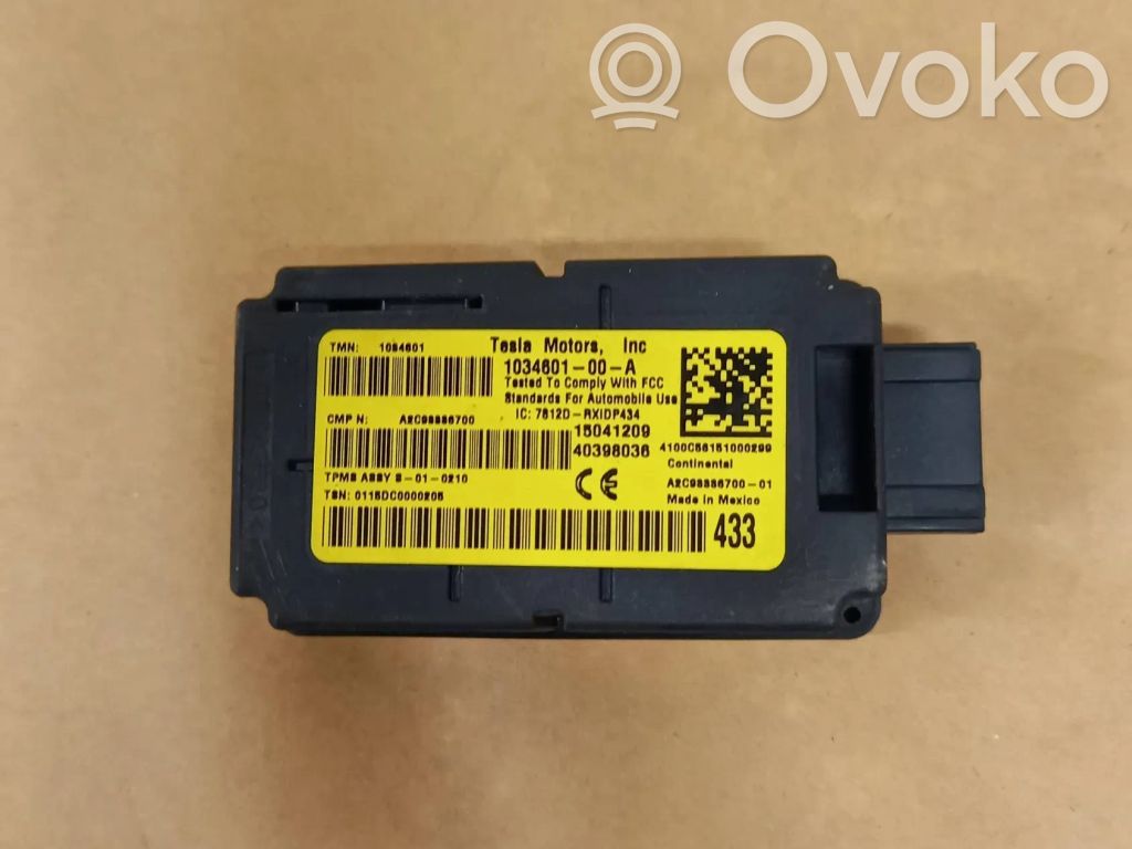 Tire pressure control unit   103460100A,A2C98886700,0115DC0000205