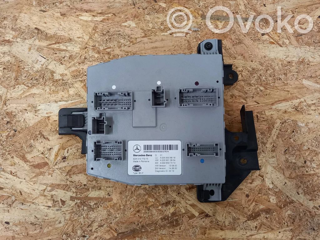 Mercedes-Benz C W205 Unidad de control SAM 