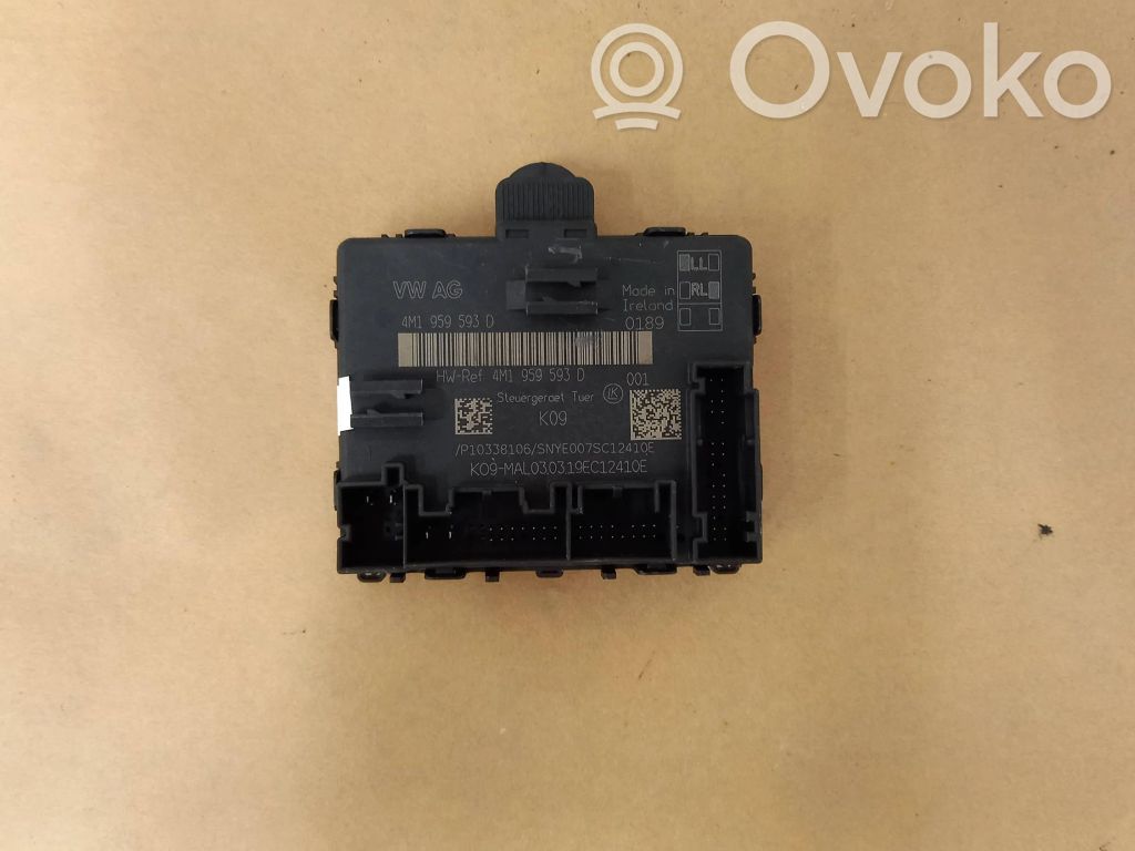 Porsche Cayenne (9Y0 9Y3) Door control unit/module 