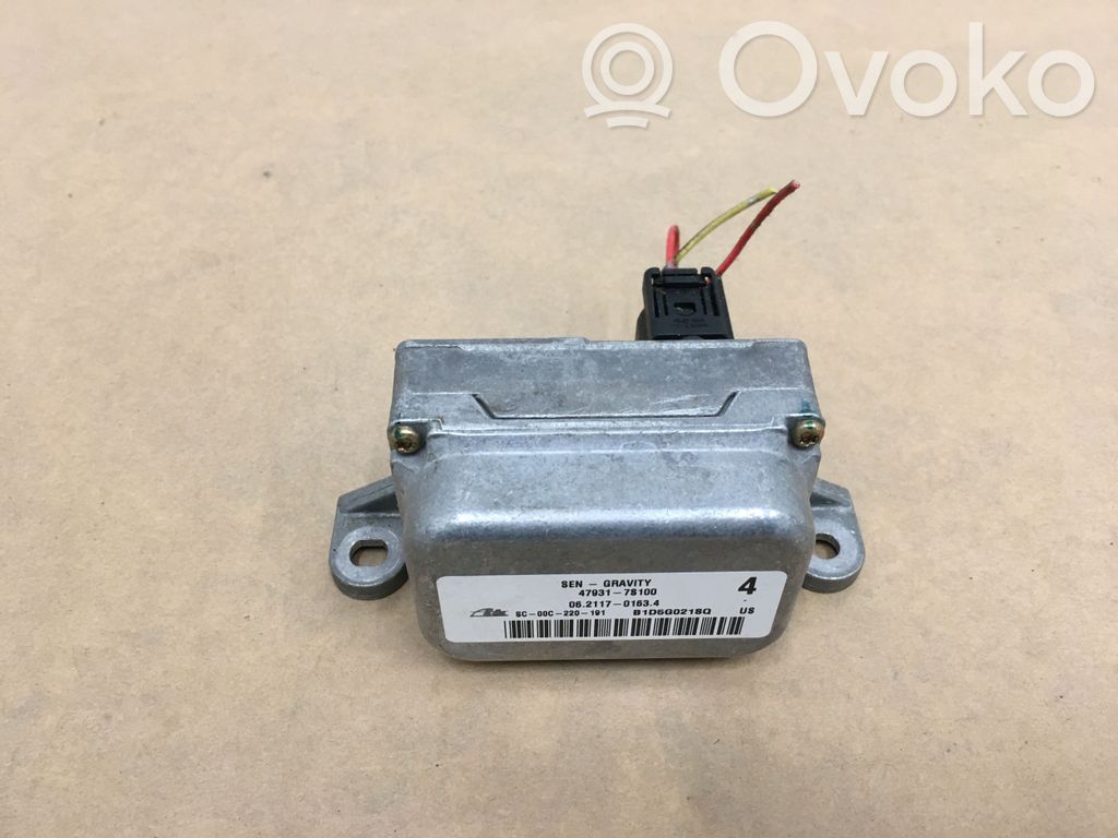 Infiniti FX Acceleration sensor 