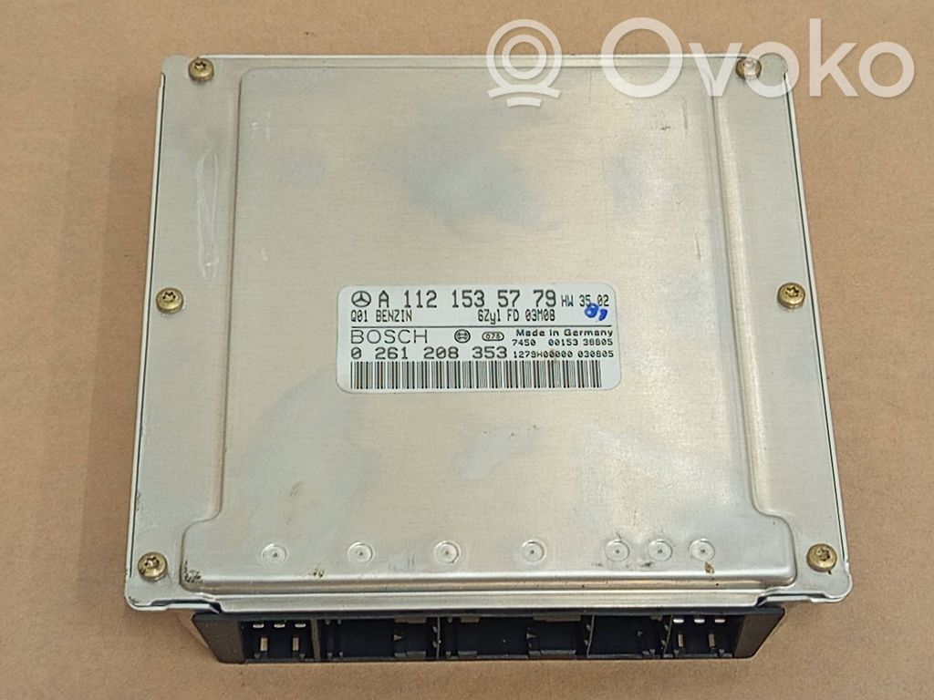 Mercedes-Benz SL R230 Engine control unit/module 