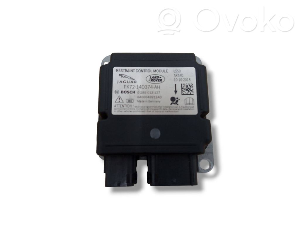 Sterownik / Moduł Airbag   FK7214D374AH,0285013127,6A00043912AD,15222140627X,CU5T14A624AC