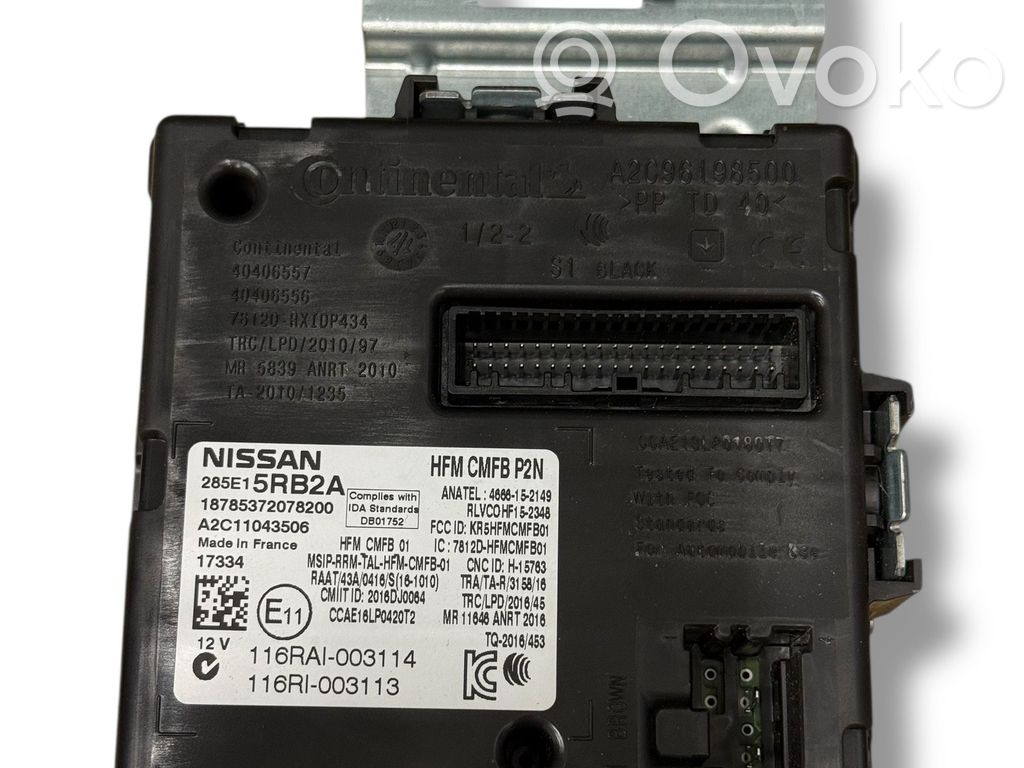 Nissan Micra K14 Moduł / Sterownik systemu uruchamiania bezkluczykowego 