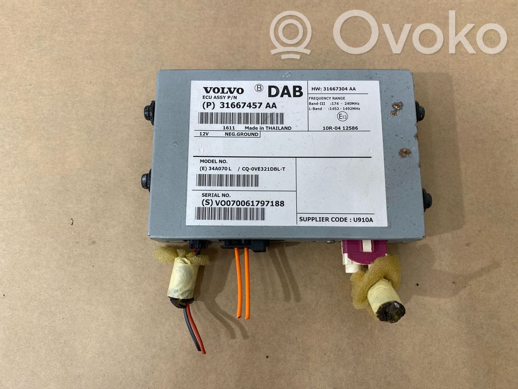 Volvo S60 Amplificateur d'antenne 