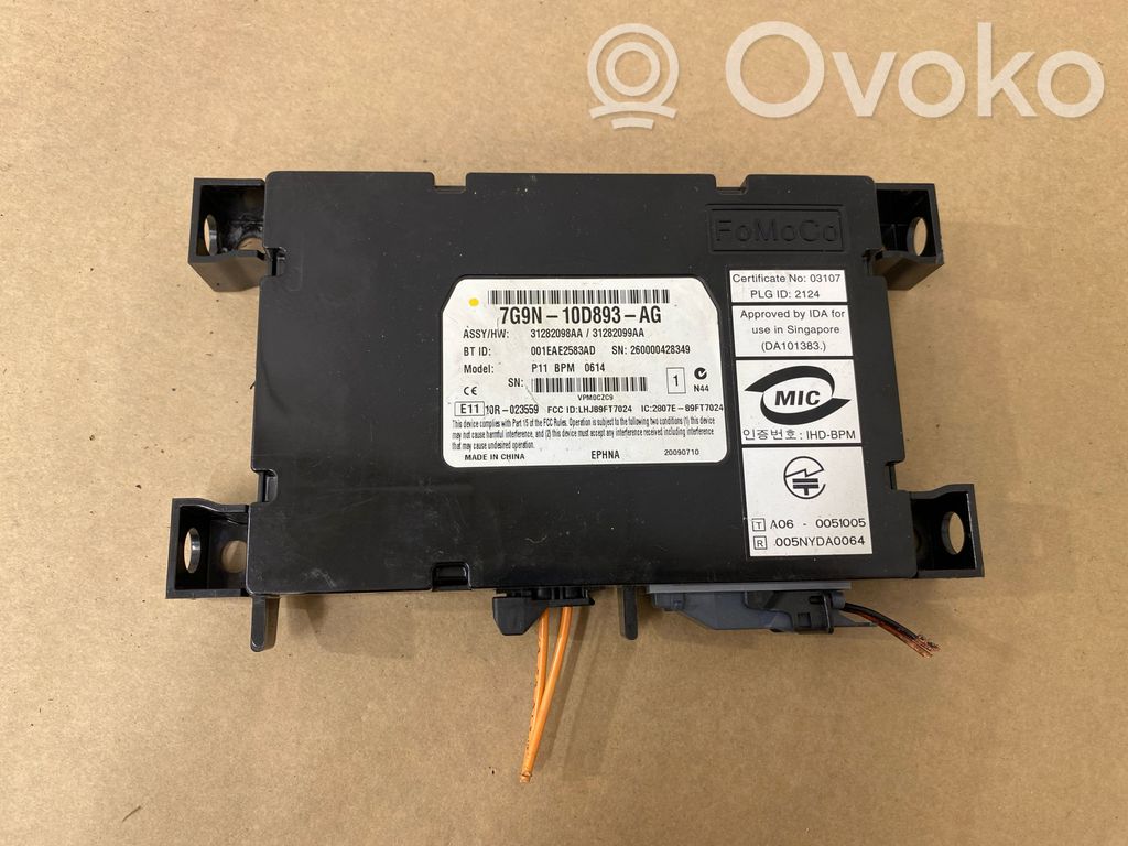 Jaguar XF X250 Bluetooth control unit module 