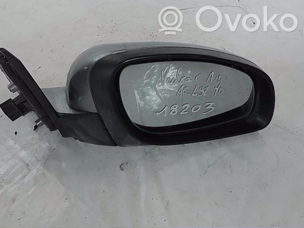 Opel Vectra C Manualne lusterko boczne drzwi przednich 