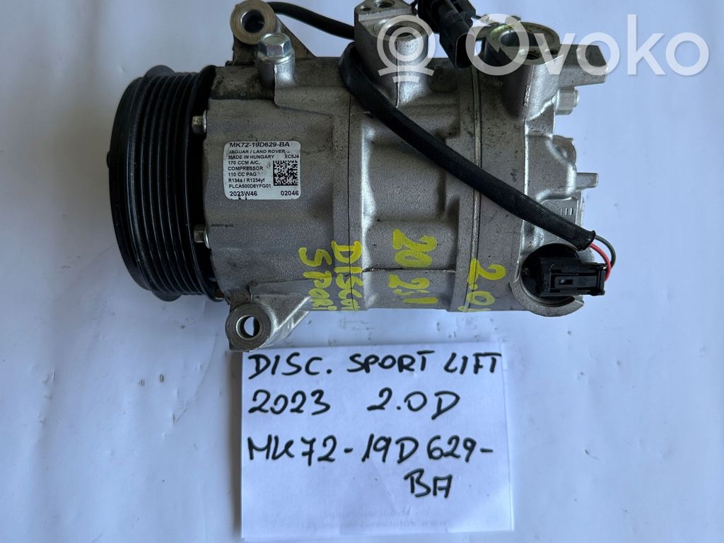 Land Rover Discovery Sport Kompresor / Sprężarka klimatyzacji A/C 